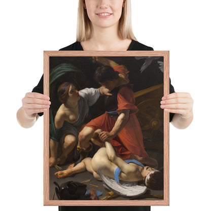 Cupid Chastised by Bartolomeo Manfredi