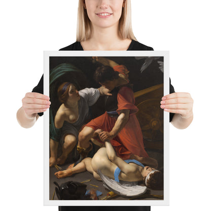 Cupid Chastised by Bartolomeo Manfredi