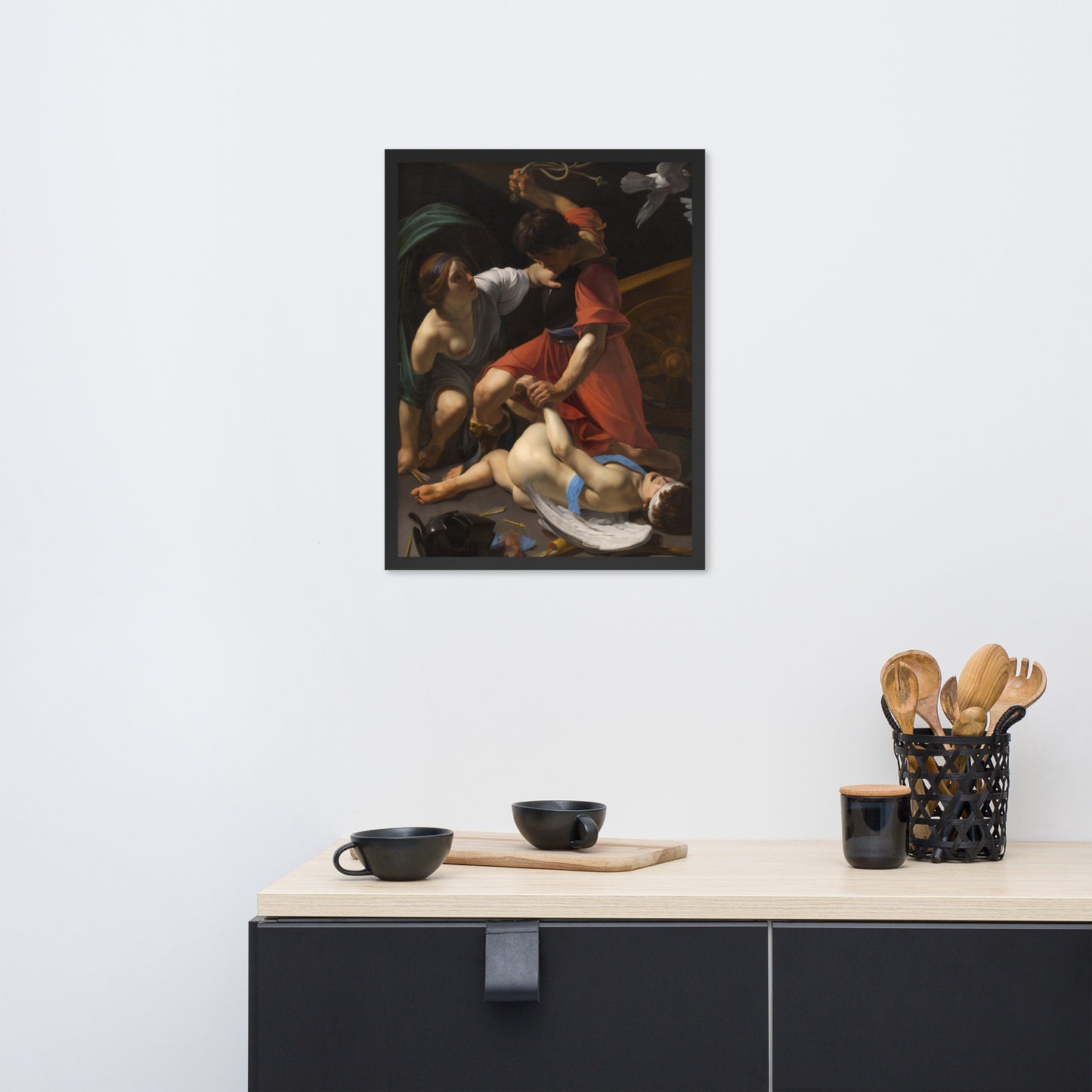 Cupid Chastised by Bartolomeo Manfredi