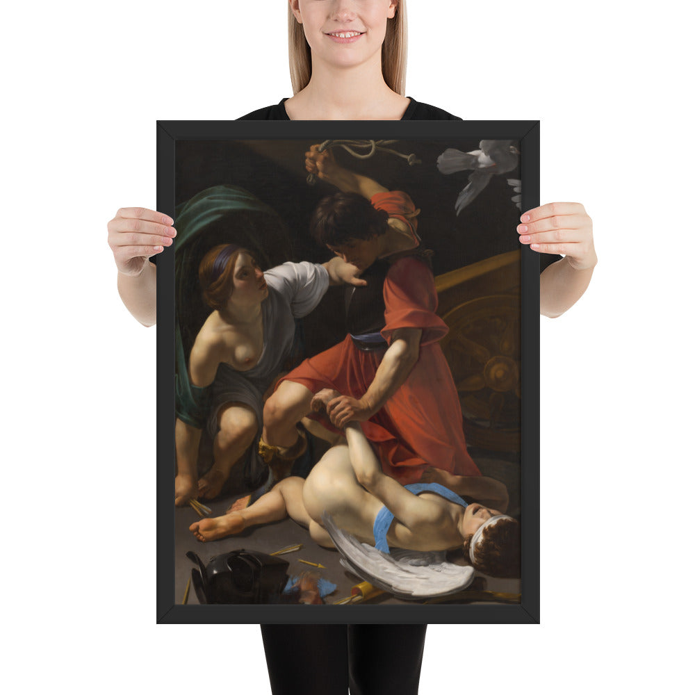 Cupid Chastised by Bartolomeo Manfredi