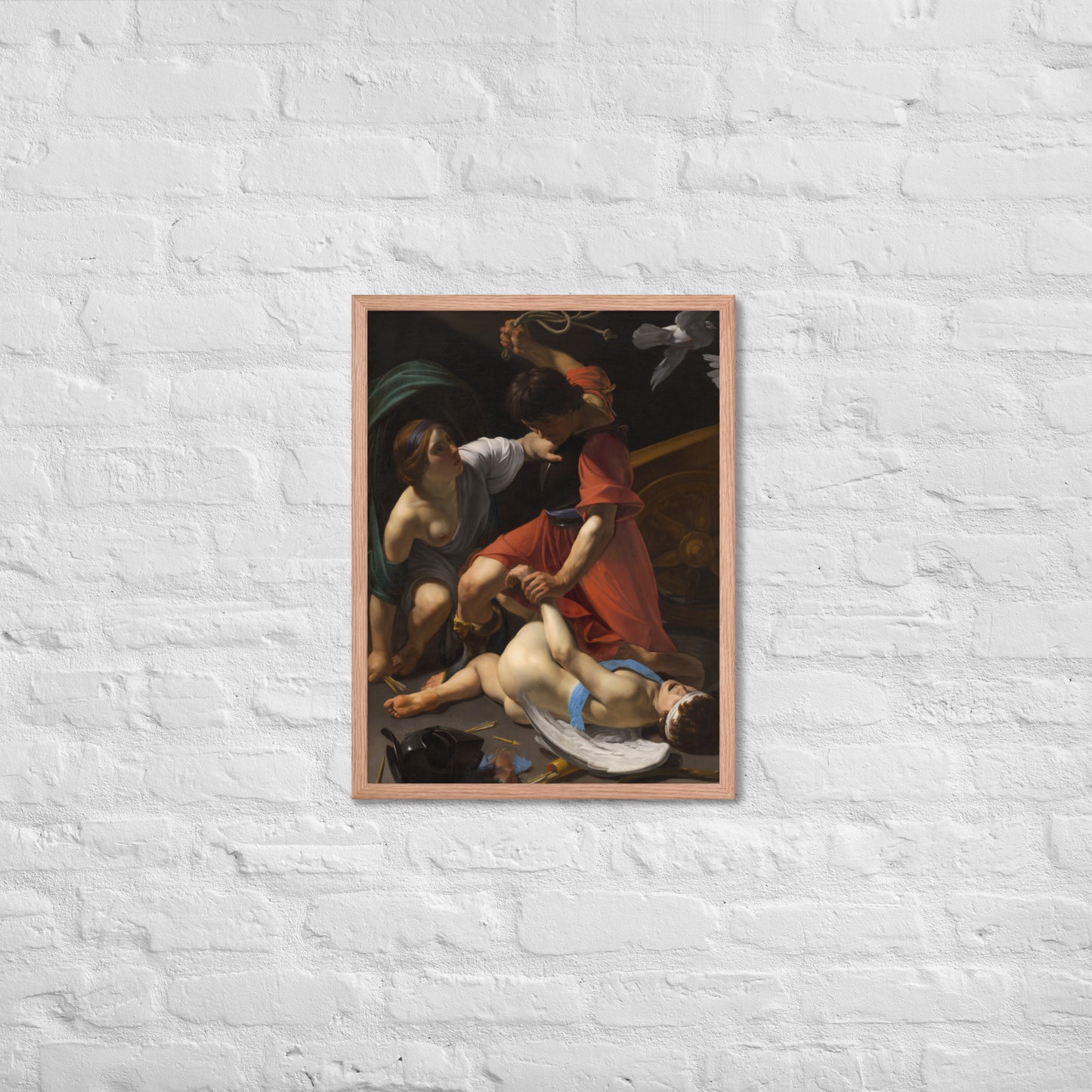 Cupid Chastised by Bartolomeo Manfredi