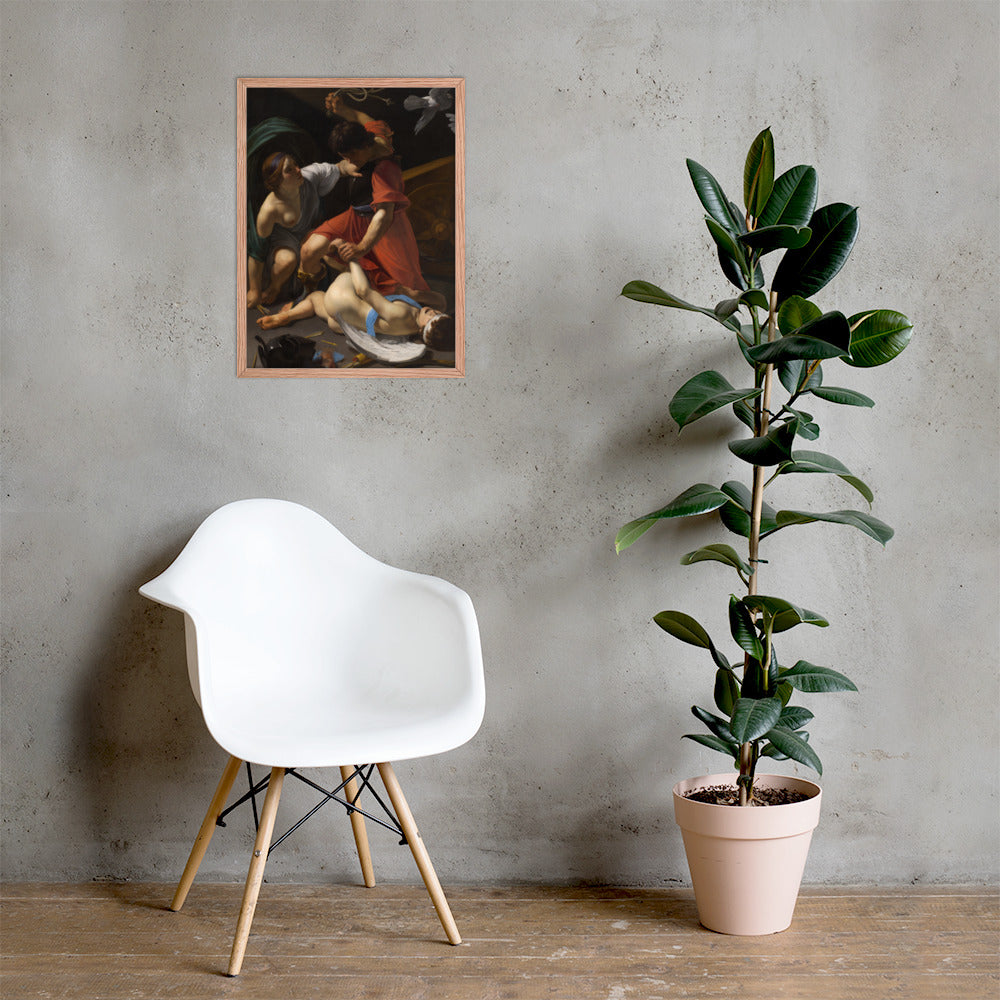 Cupid Chastised by Bartolomeo Manfredi