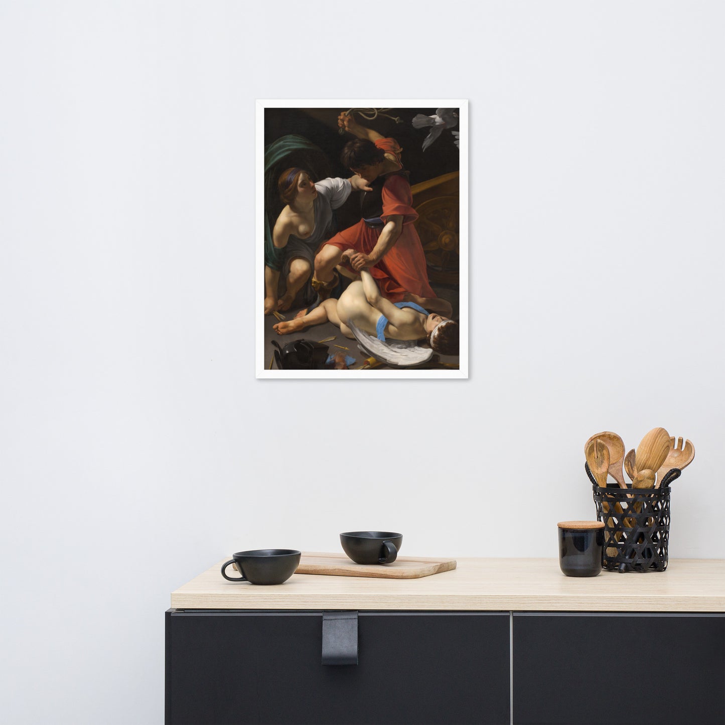 Cupid Chastised by Bartolomeo Manfredi