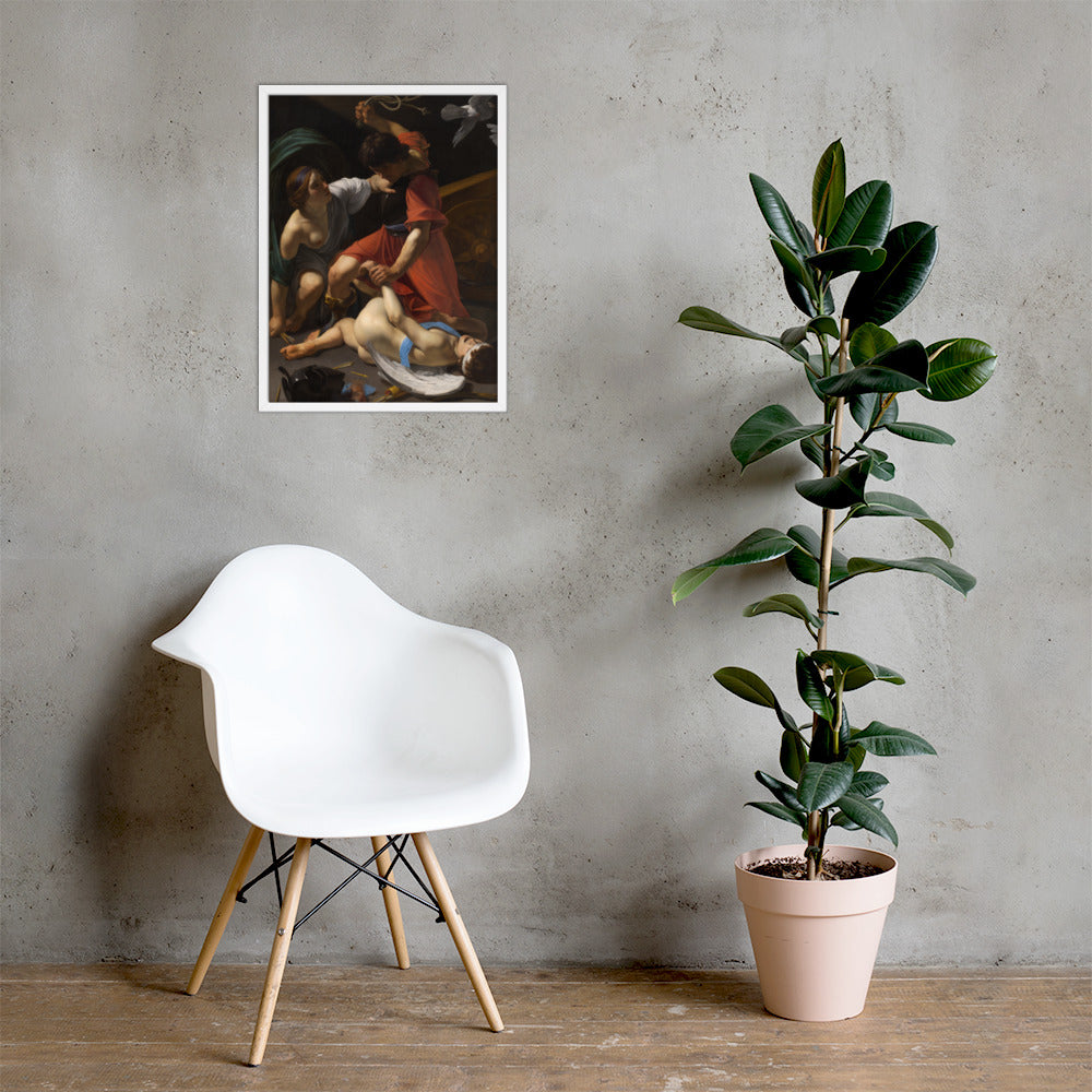 Cupid Chastised by Bartolomeo Manfredi