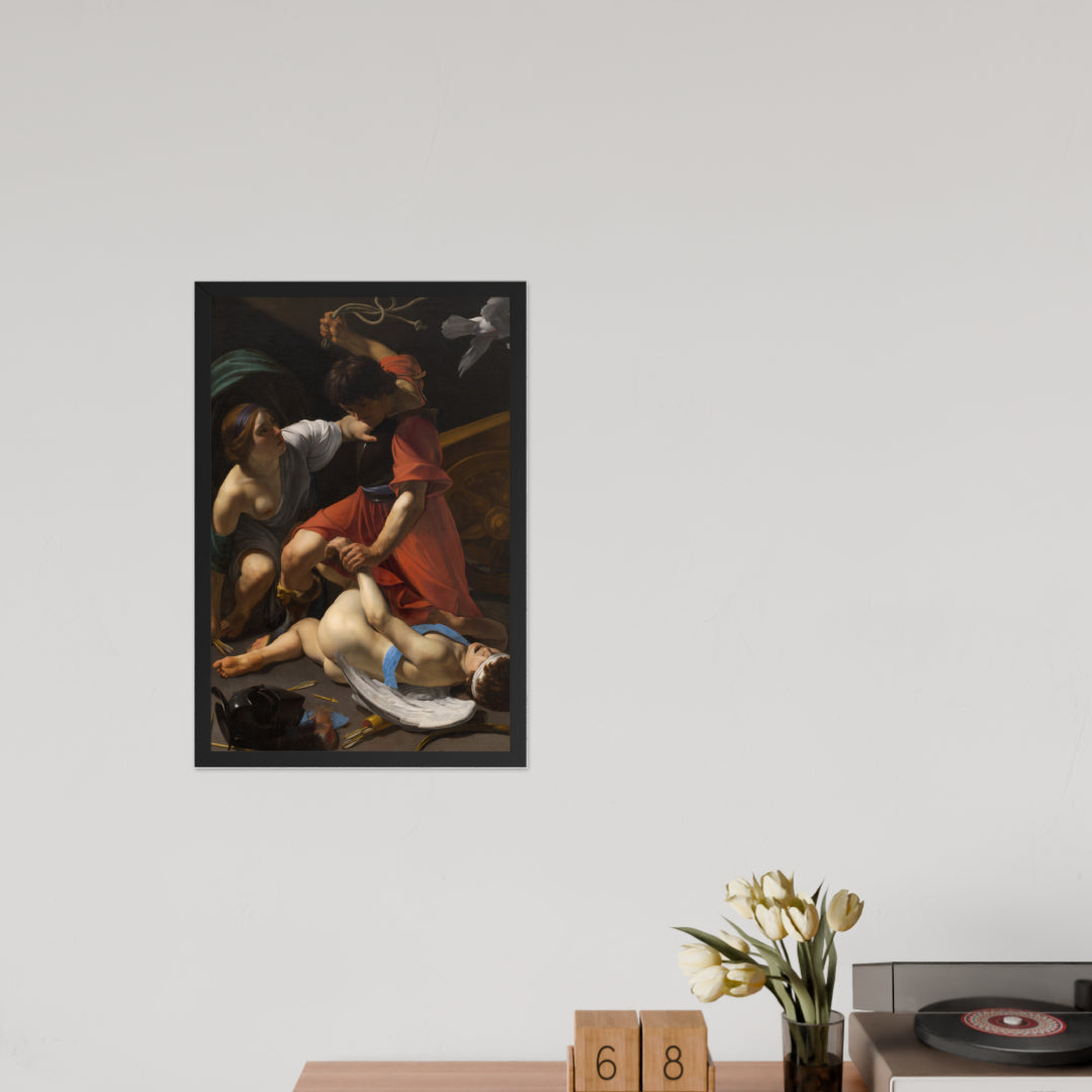 Cupid Chastised by Bartolomeo Manfredi