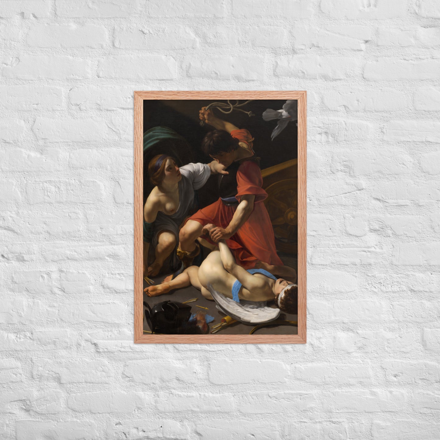 Cupid Chastised by Bartolomeo Manfredi