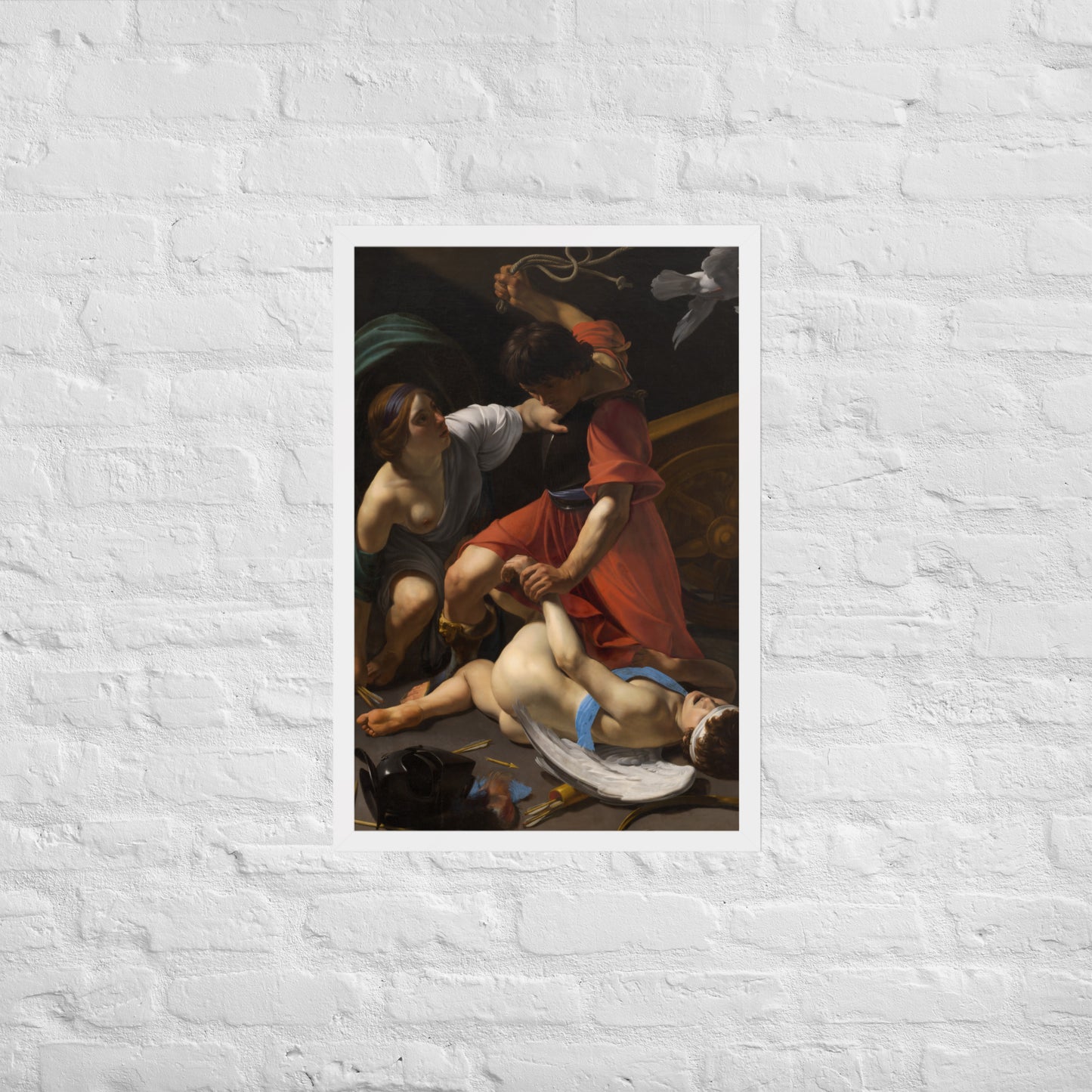 Cupid Chastised by Bartolomeo Manfredi