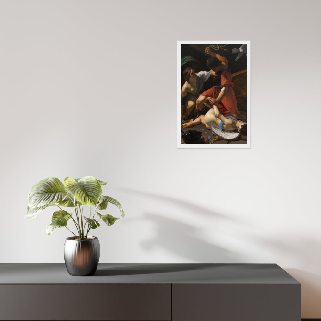 Cupid Chastised by Bartolomeo Manfredi