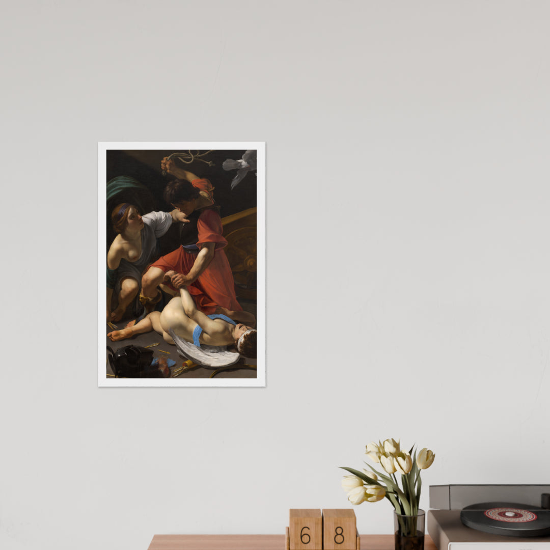 Cupid Chastised by Bartolomeo Manfredi