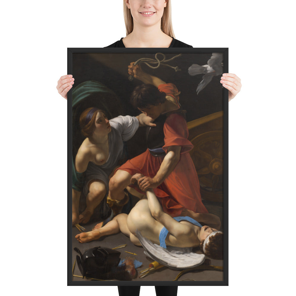 Cupid Chastised by Bartolomeo Manfredi