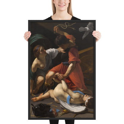 Cupid Chastised by Bartolomeo Manfredi