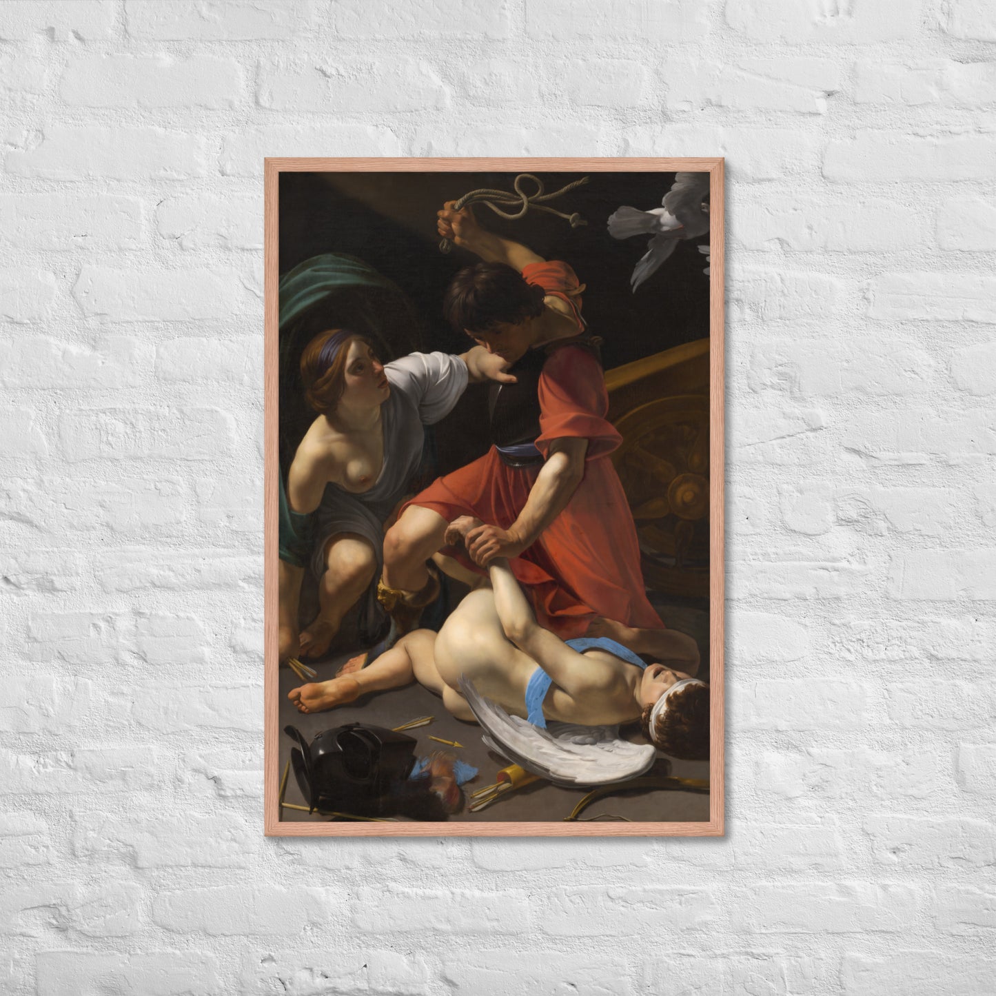 Cupid Chastised by Bartolomeo Manfredi