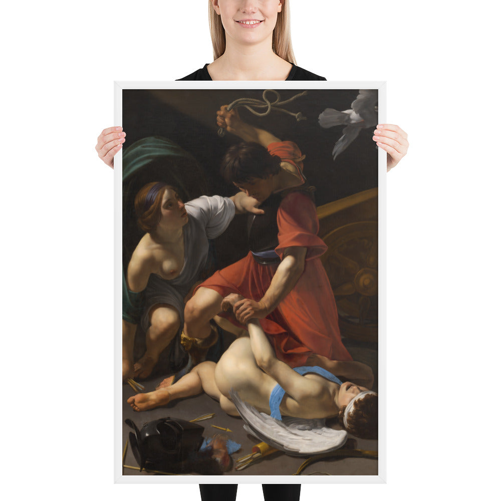 Cupid Chastised by Bartolomeo Manfredi