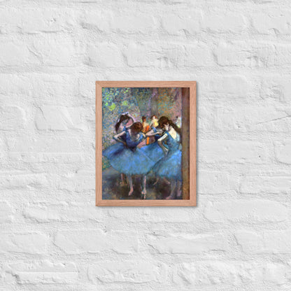 Dancers in Blue by Edgar Degas