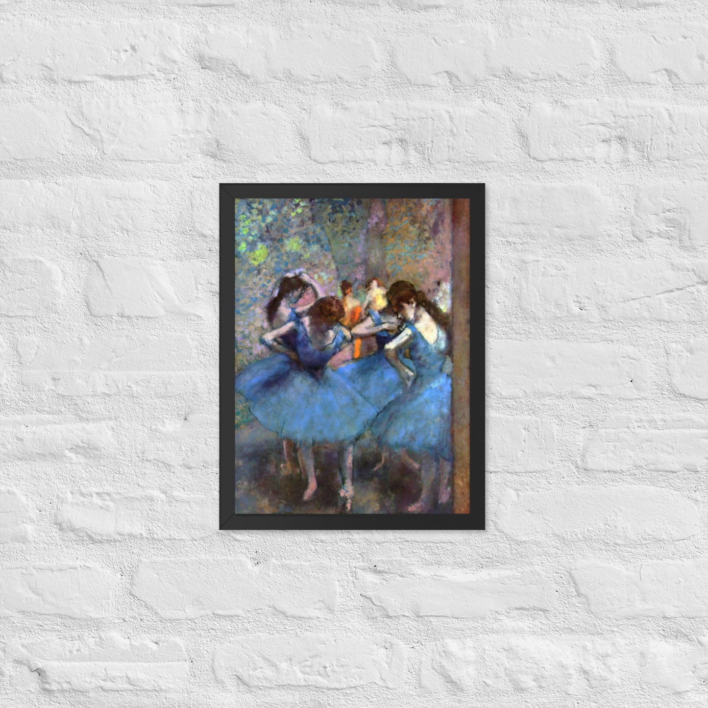 Dancers in Blue by Edgar Degas