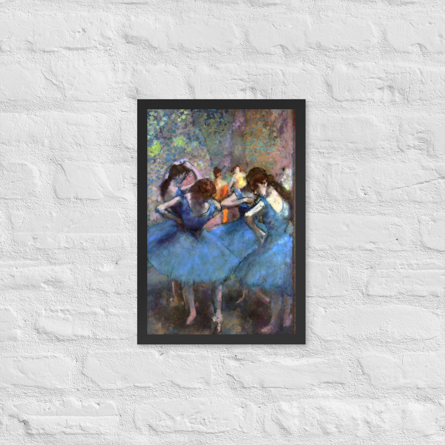 Dancers in Blue by Edgar Degas