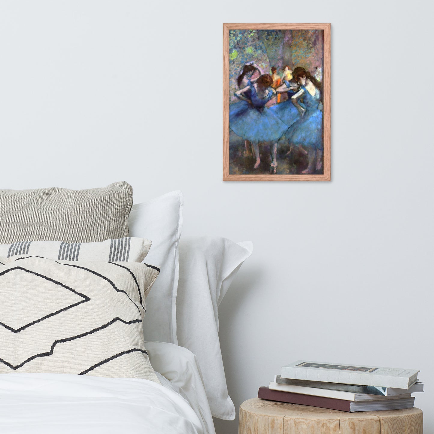 Dancers in Blue by Edgar Degas
