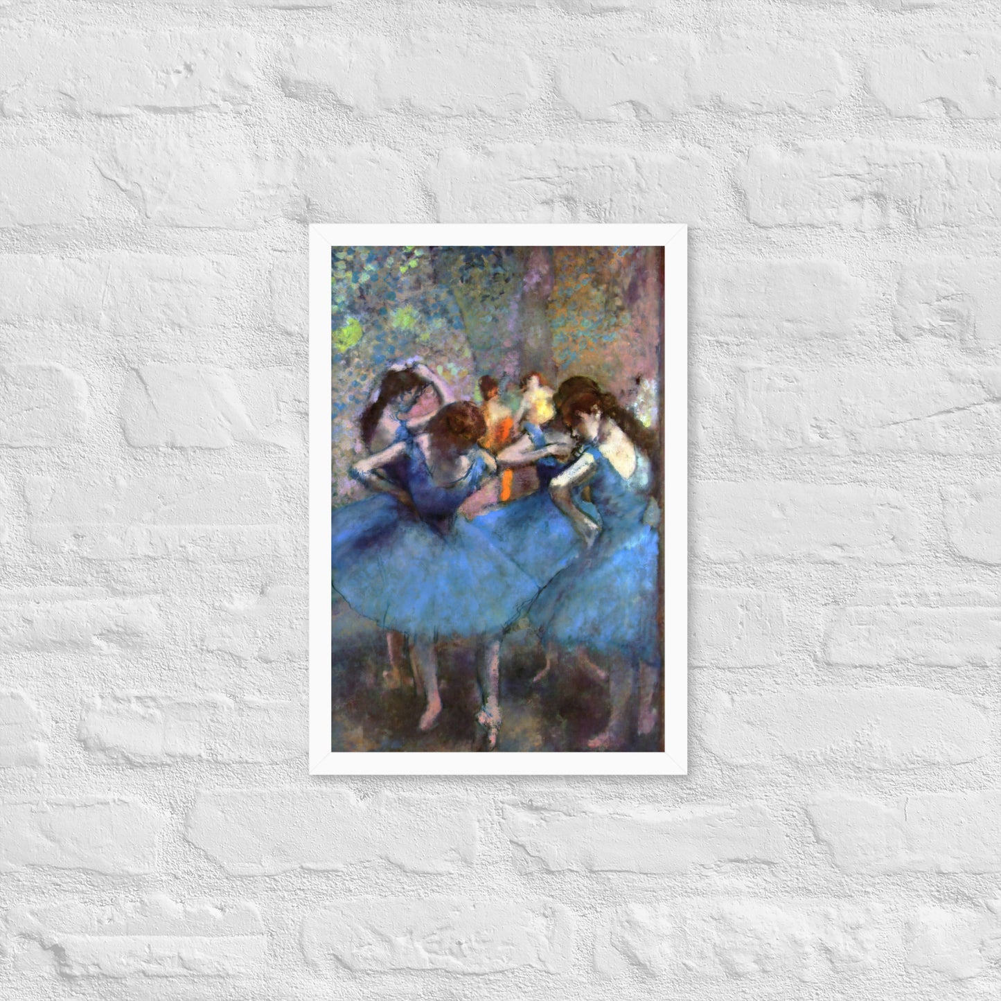 Dancers in Blue by Edgar Degas
