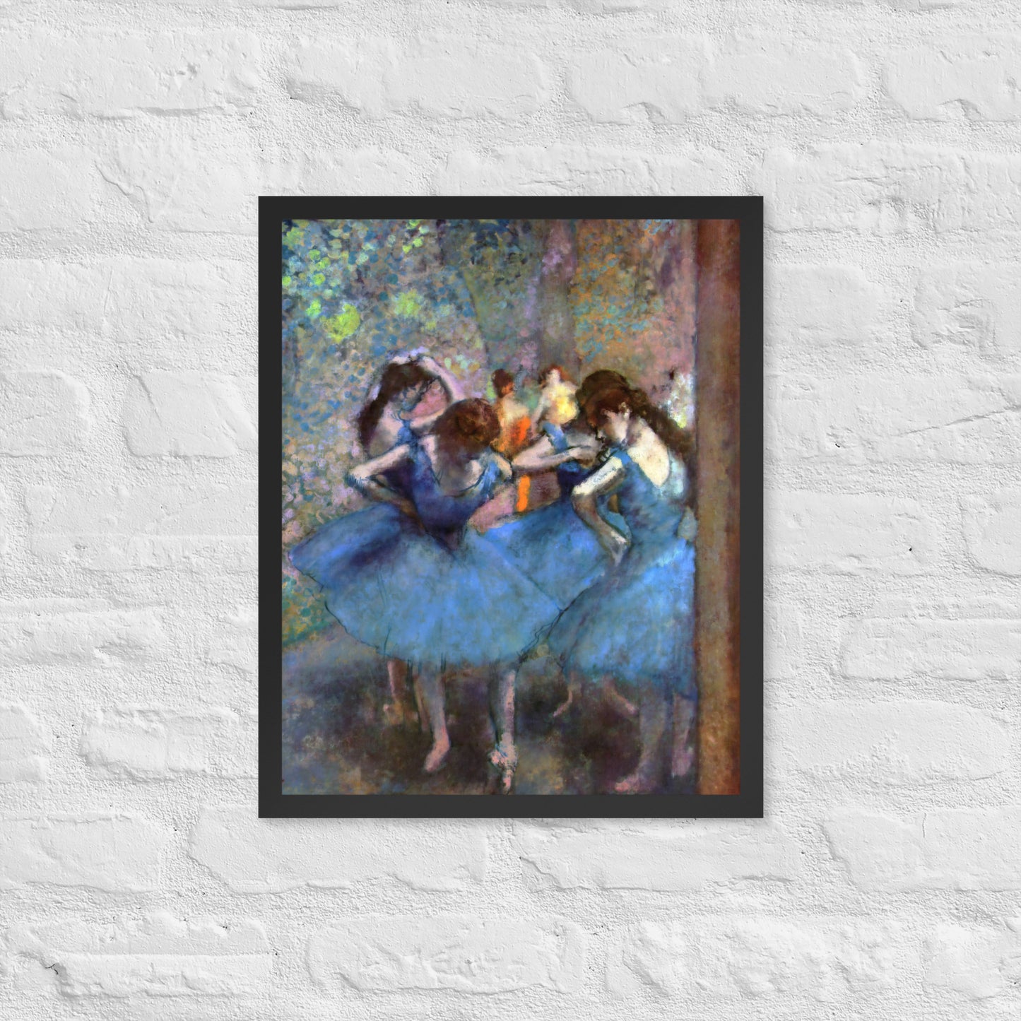 Dancers in Blue by Edgar Degas
