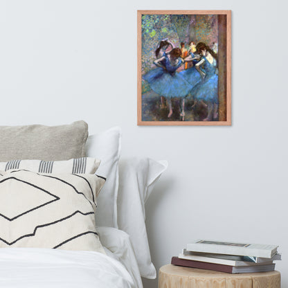 Dancers in Blue by Edgar Degas