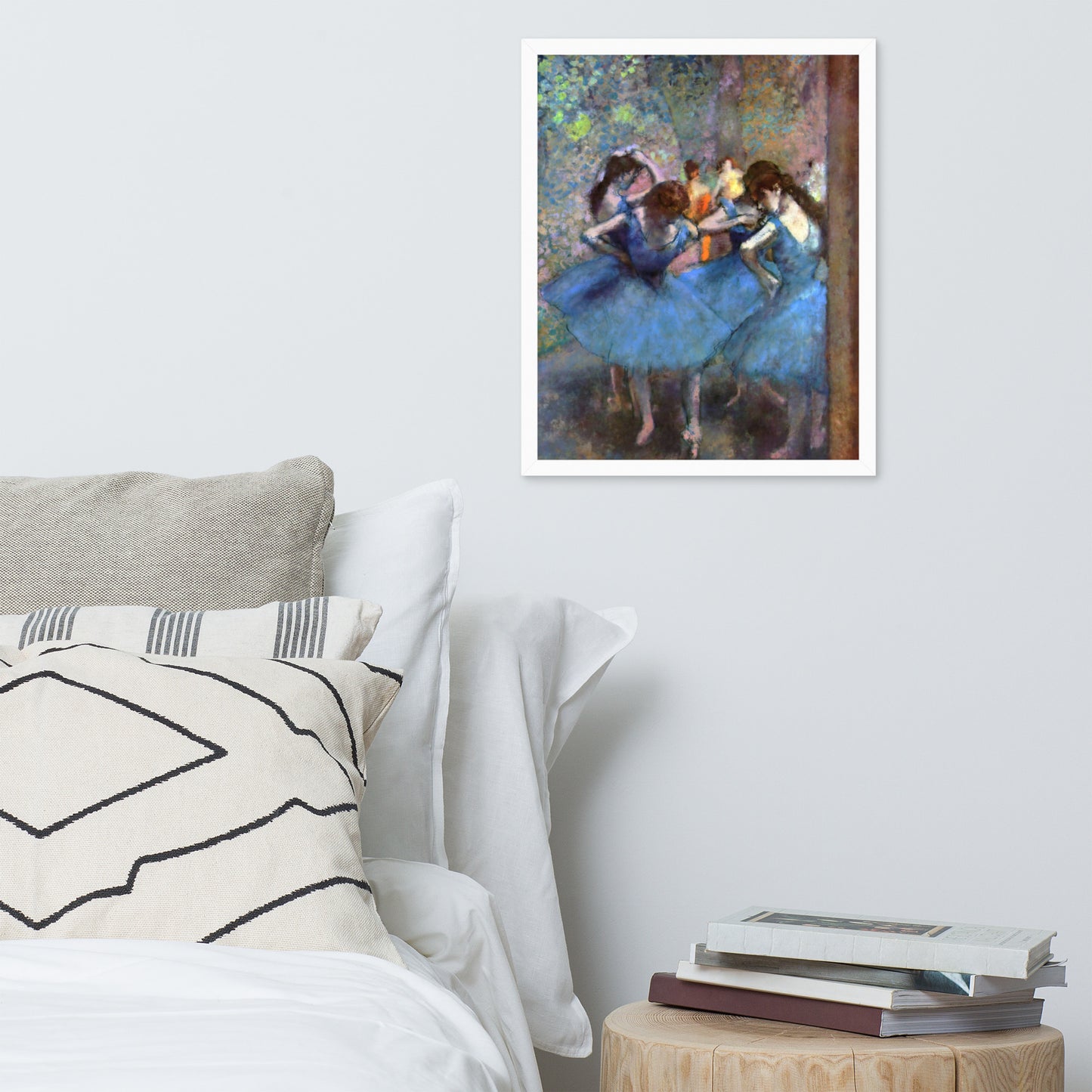 Dancers in Blue by Edgar Degas