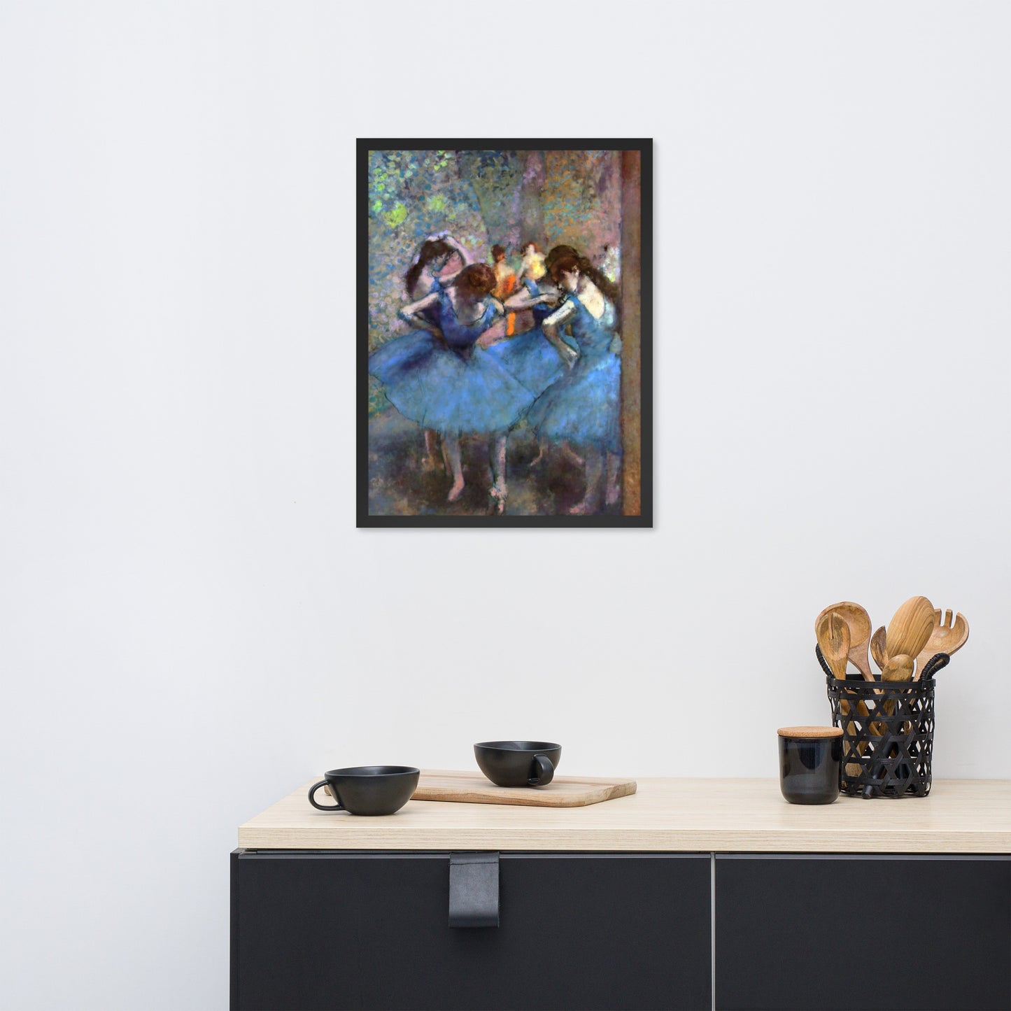 Dancers in Blue by Edgar Degas