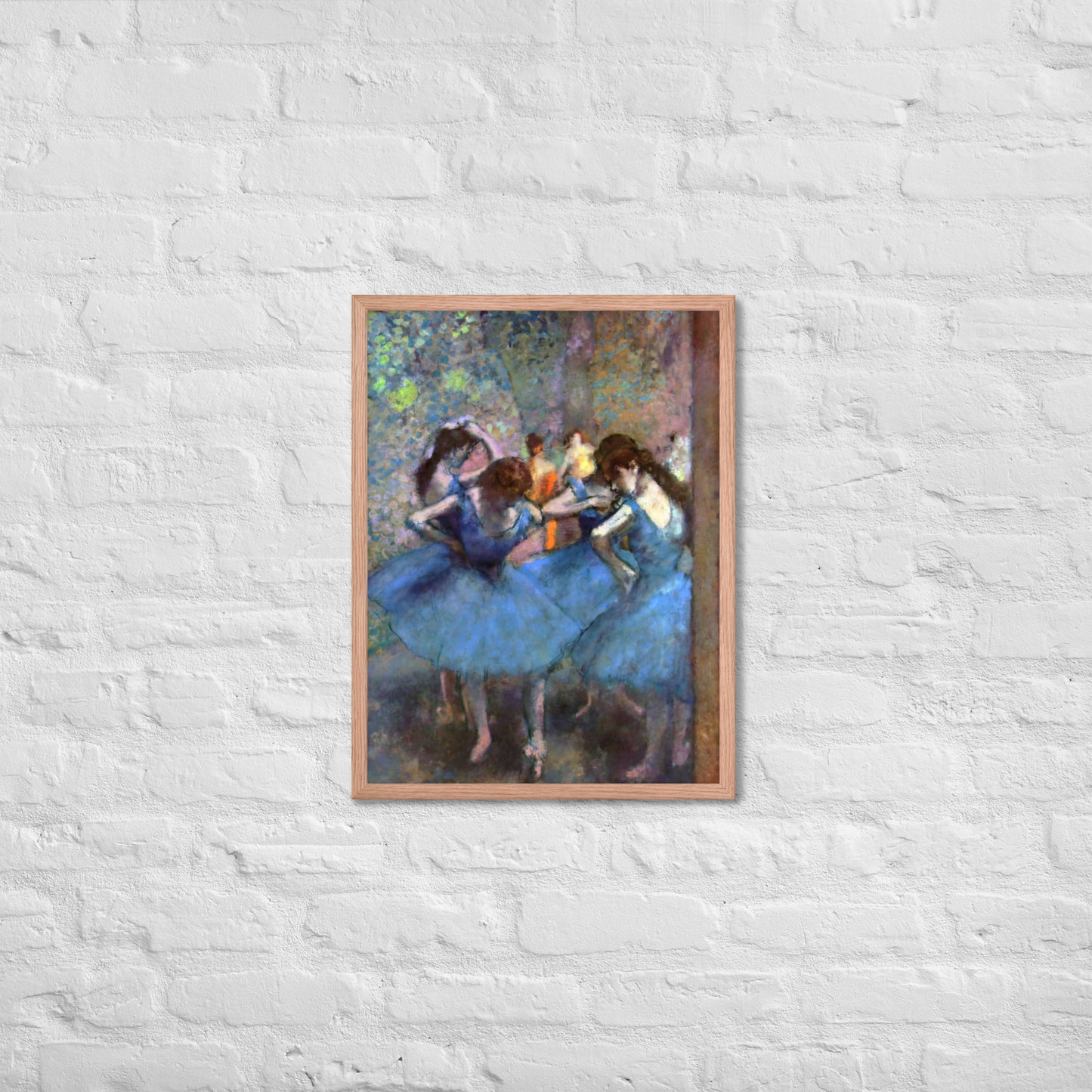 Dancers in Blue by Edgar Degas