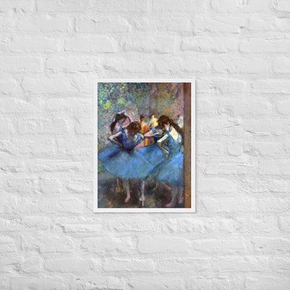 Dancers in Blue by Edgar Degas