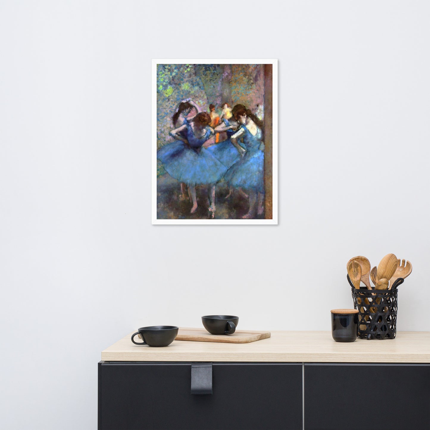 Dancers in Blue by Edgar Degas