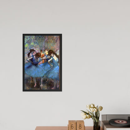 Dancers in Blue by Edgar Degas