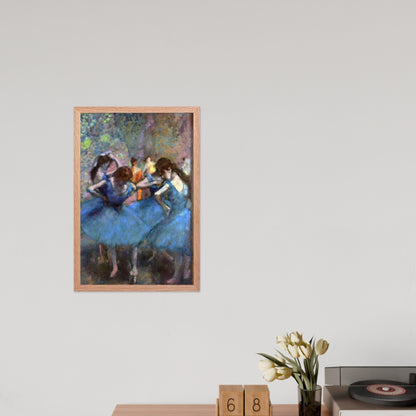 Dancers in Blue by Edgar Degas