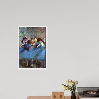 Dancers in Blue by Edgar Degas