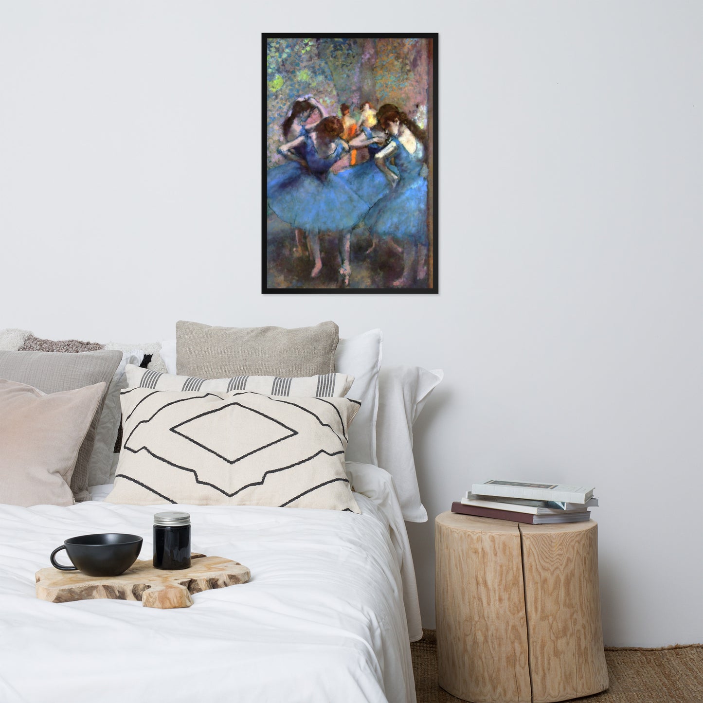 Dancers in Blue by Edgar Degas