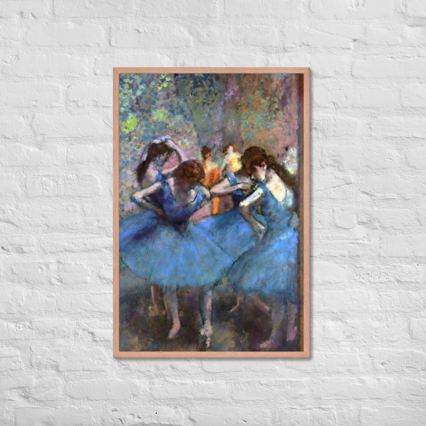 Dancers in Blue by Edgar Degas