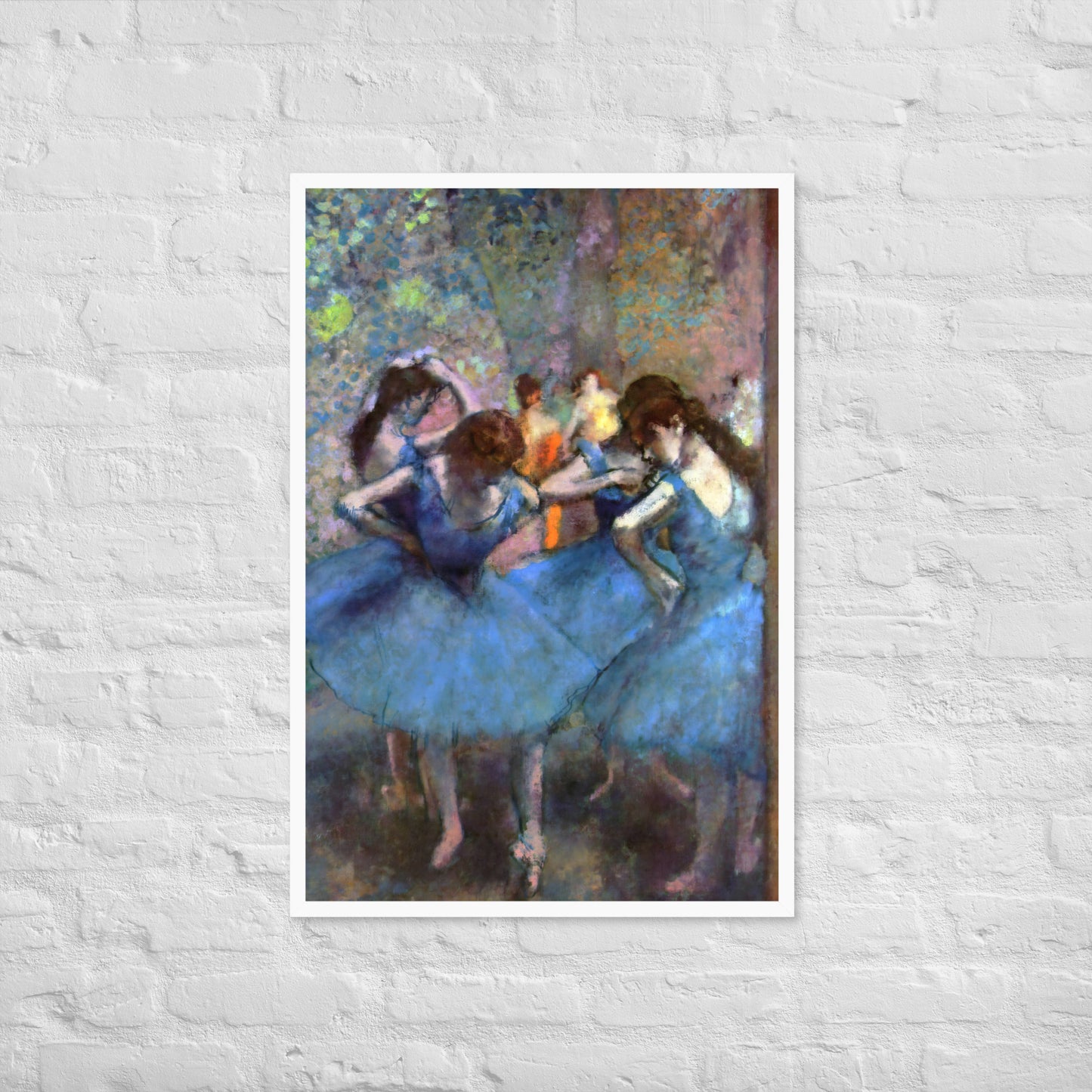 Dancers in Blue by Edgar Degas