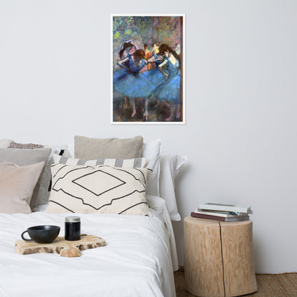 Dancers in Blue by Edgar Degas