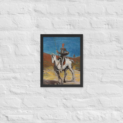 Don Quixote and Sancho Pansa by Honore Daumier