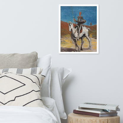 Don Quixote and Sancho Pansa by Honore Daumier