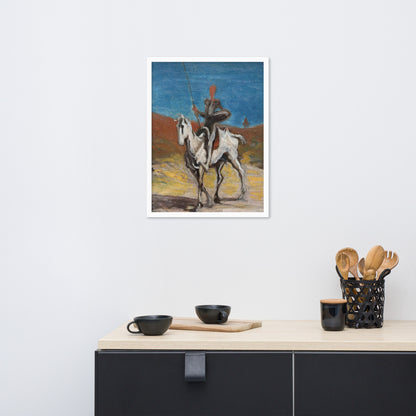 Don Quixote and Sancho Pansa by Honore Daumier