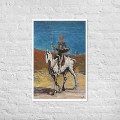 Don Quixote and Sancho Pansa by Honore Daumier