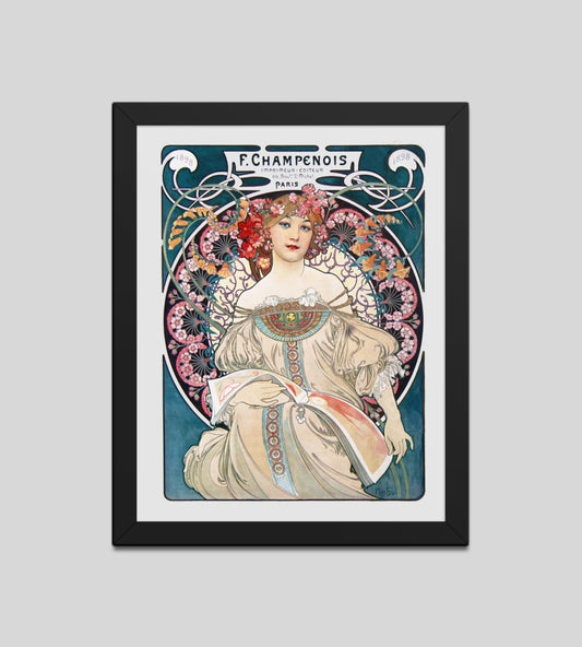 F. Champenois by Alphonse Maria Mucha