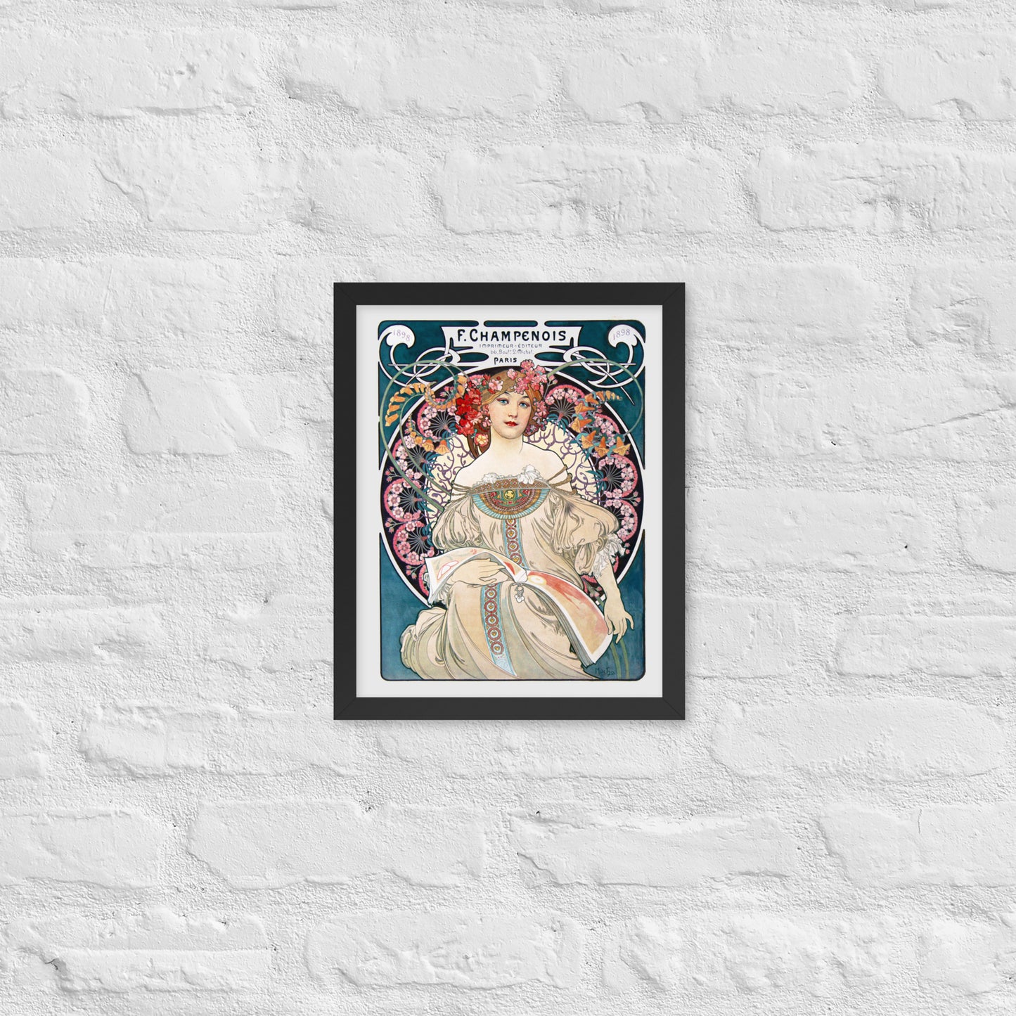 F. Champenois by Alphonse Maria Mucha
