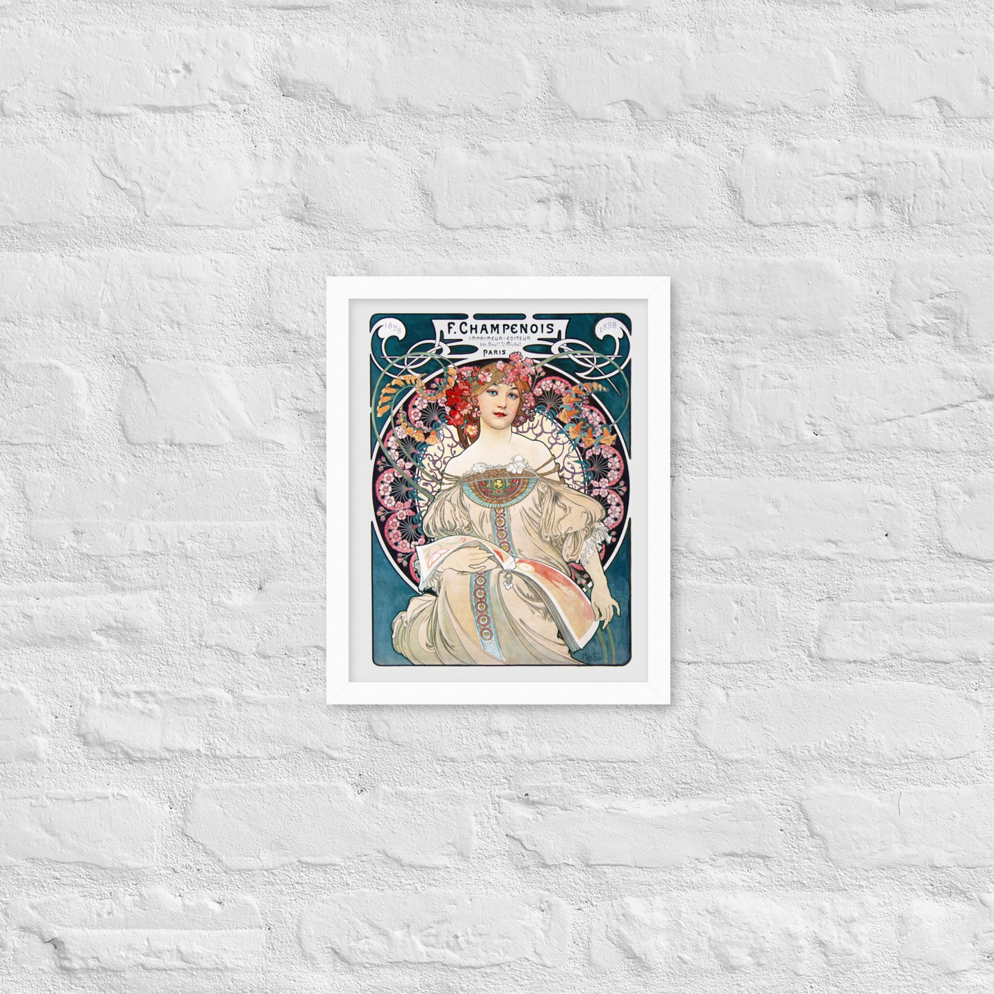 F. Champenois by Alphonse Maria Mucha