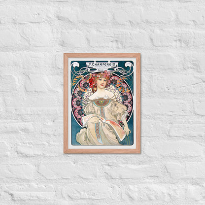 F. Champenois by Alphonse Maria Mucha