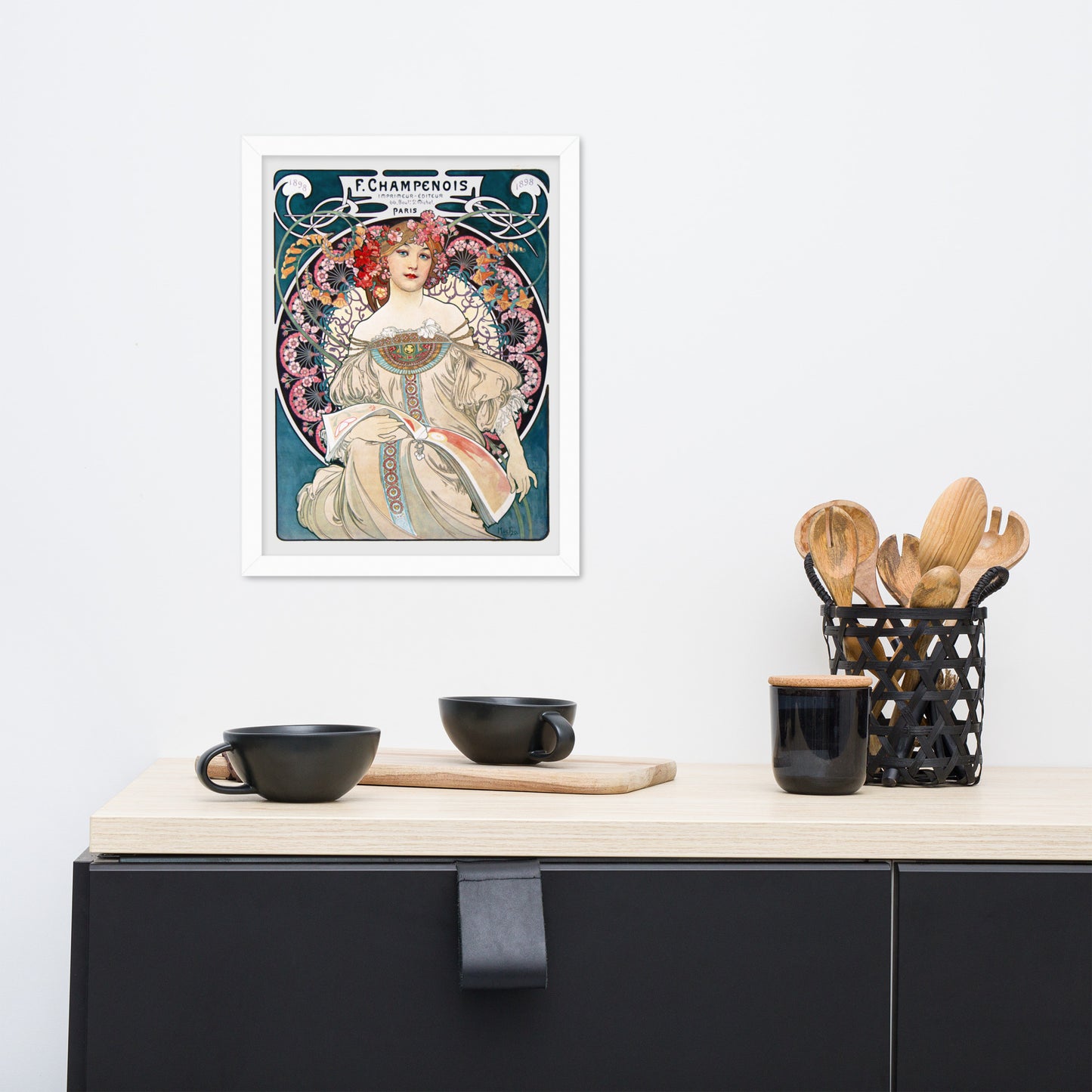 F. Champenois by Alphonse Maria Mucha