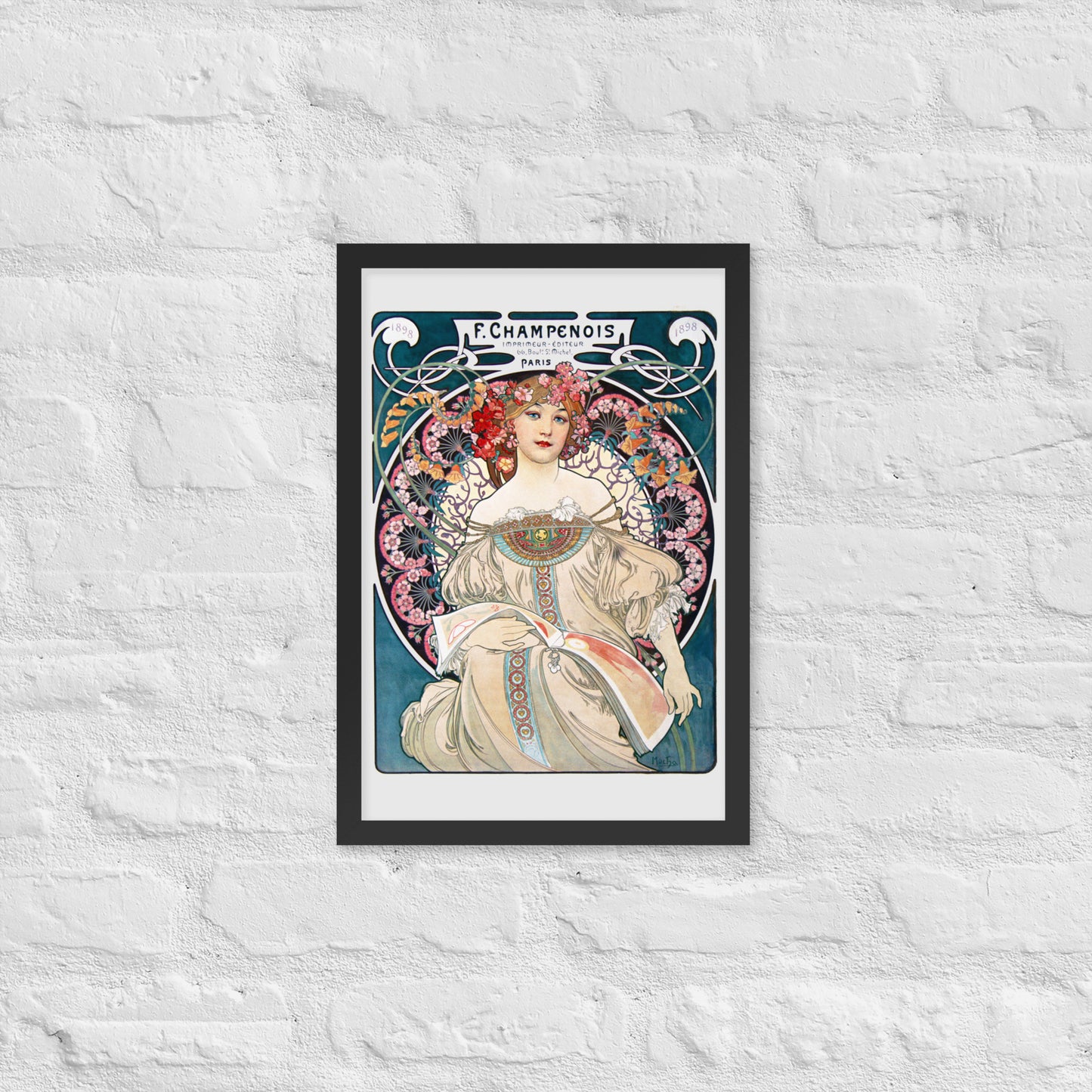 F. Champenois by Alphonse Maria Mucha