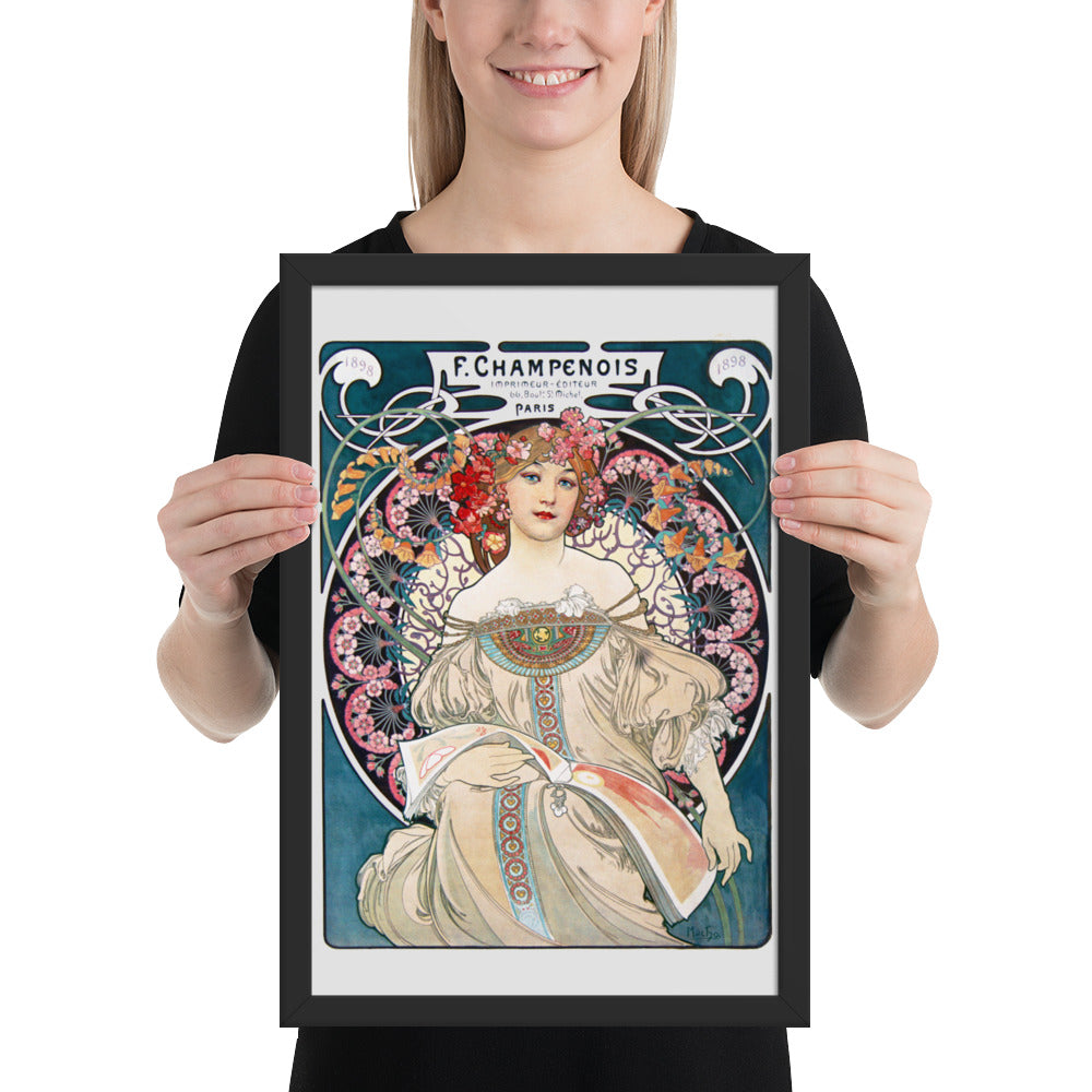 F. Champenois by Alphonse Maria Mucha