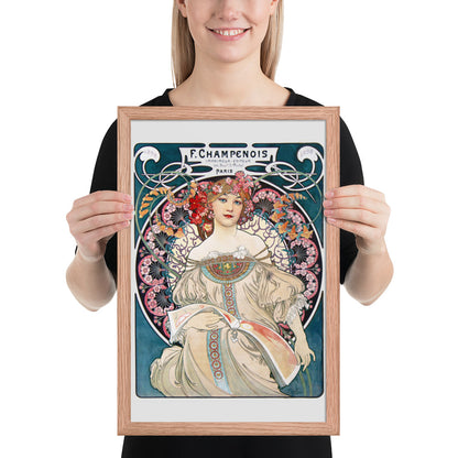 F. Champenois by Alphonse Maria Mucha