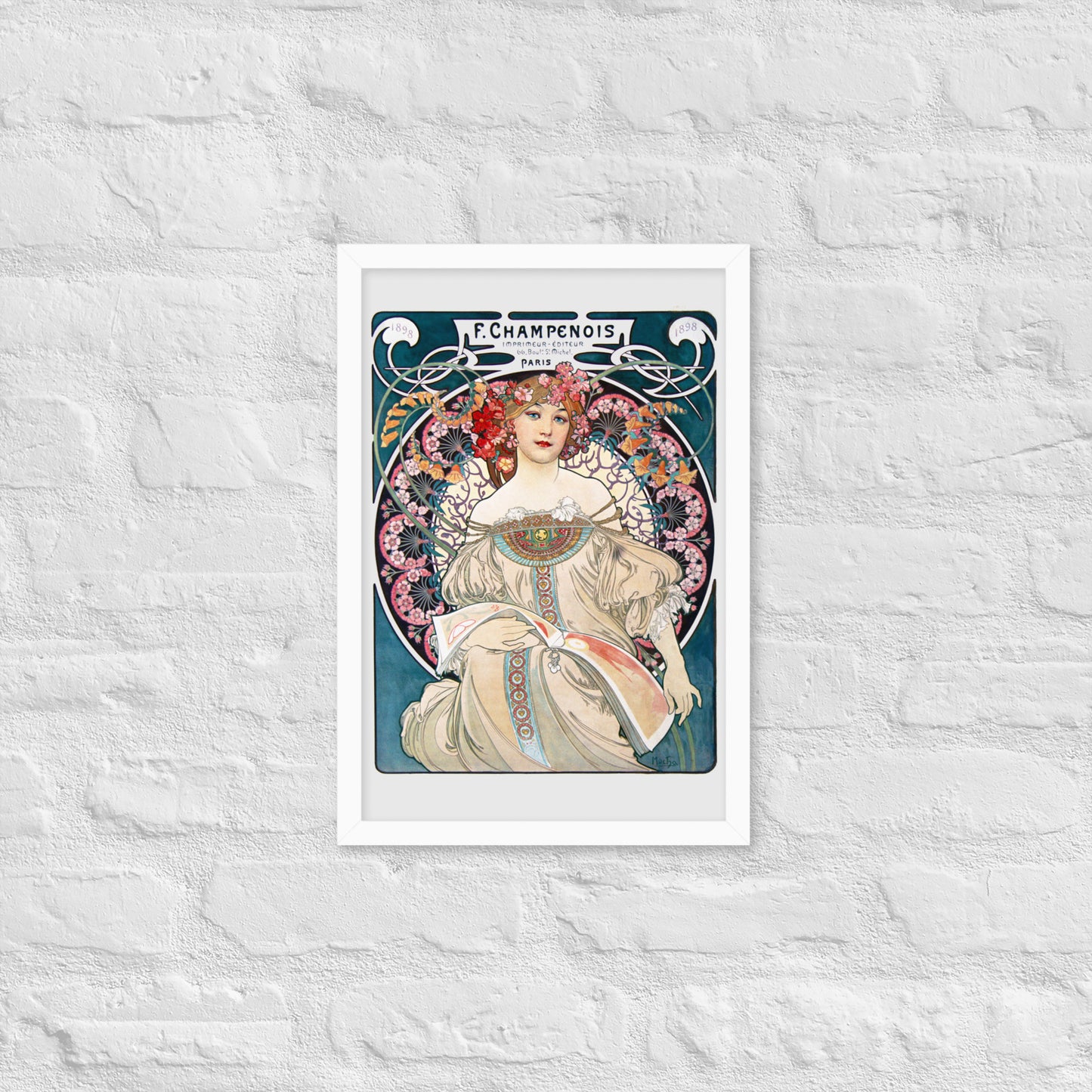 F. Champenois by Alphonse Maria Mucha