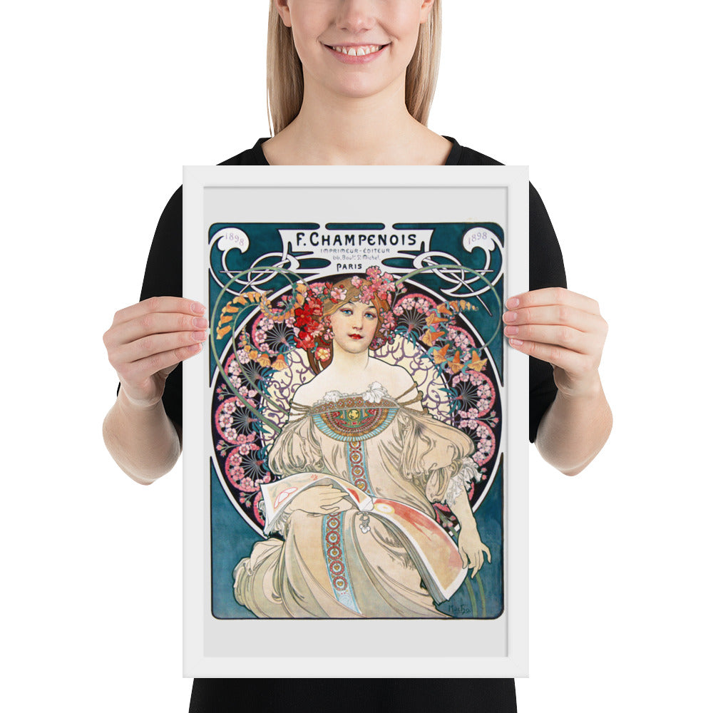 F. Champenois by Alphonse Maria Mucha